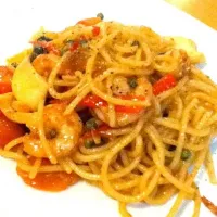 Sea food Curry spagthi|Salisaさん