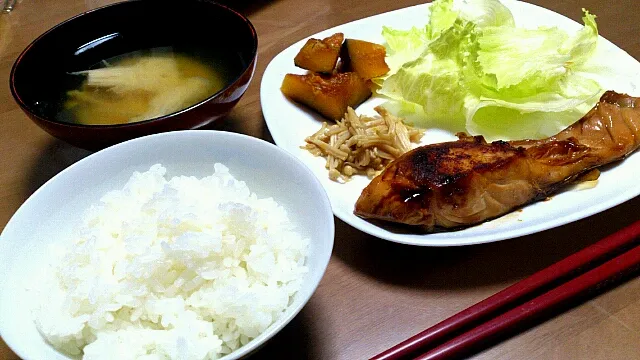 鯛の煮付けとかぼちゃの煮物|kirihara yuneさん