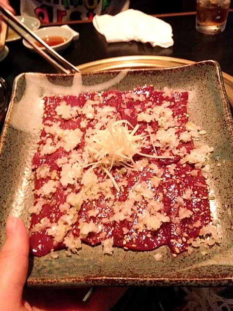 liver sashimi|mayawadaさん