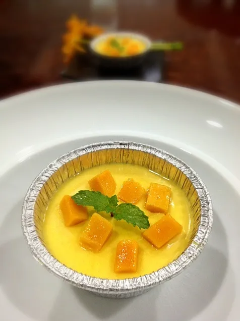 mango pudding|mさん