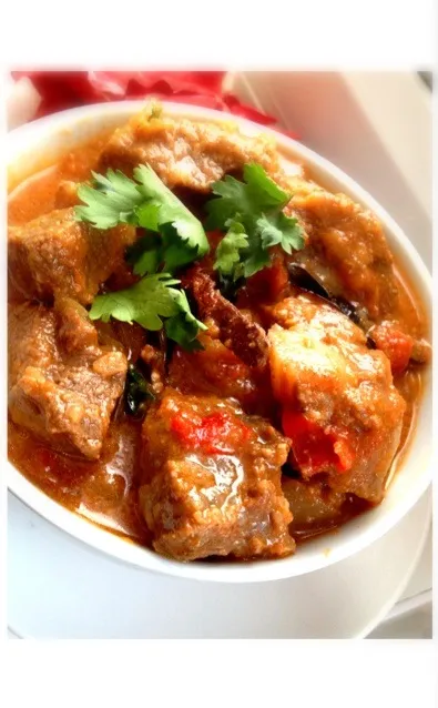 red pepper lamb stew|shafiyaさん