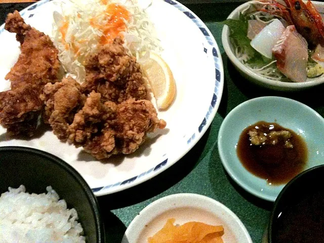 Snapdishの料理写真:まさかの唐揚げ〜|miyoさん