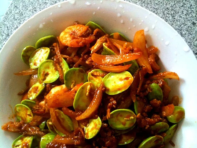 Sambal Petai with Prawn|Shiroi Yukiさん