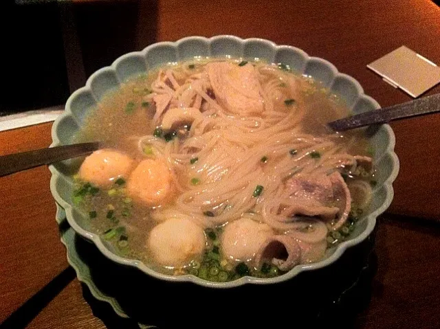 センレックラーメン/ก๋วยเตี๋ยวเส้นเล็กน้ำใส|Patraさん