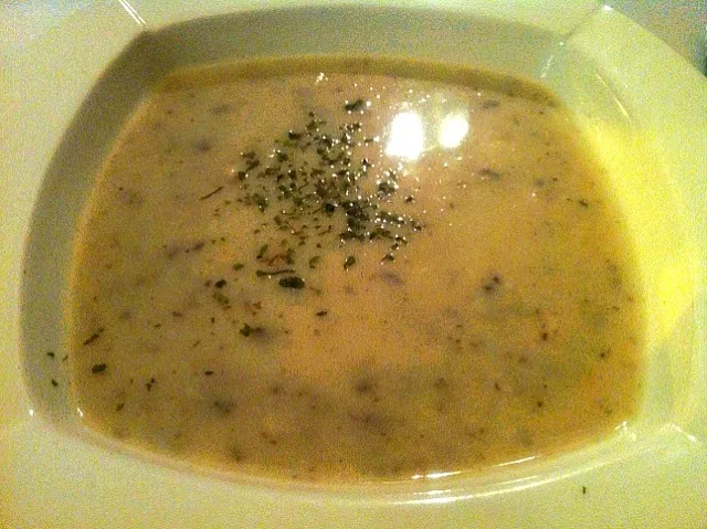 mushroom creamy soup|skyblueさん