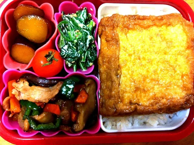 厚揚げ弁当|もえさん