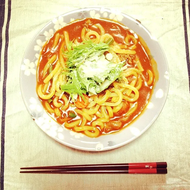 最後のハヤシうどん|ゆうきさん