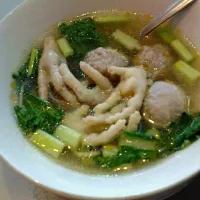 Snapdishの料理写真:baso ceker|andiniveraniさん