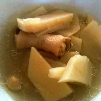 Snapdishの料理写真:Bamboo Shoots Soup|Shiroi Yukiさん