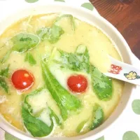 Snapdishの料理写真:即席カレースープ。|みねりささん