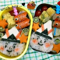 Snapdishの料理写真:こどもの日弁当|boys mama♥*さん