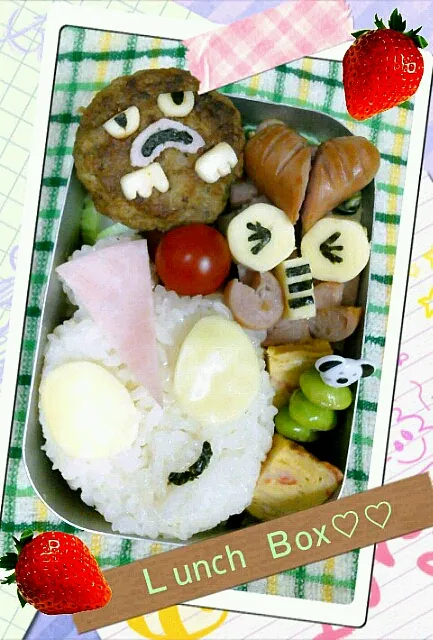 Snapdishの料理写真:ウルトラマン弁当|boys mama♥*さん