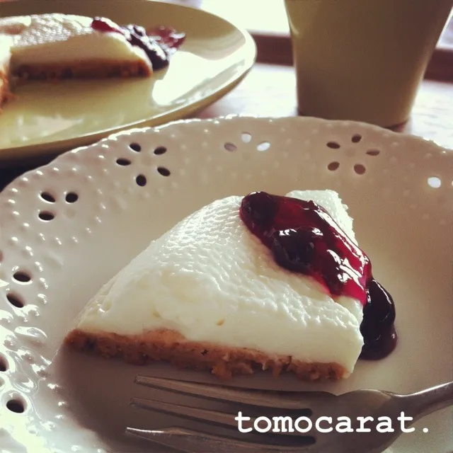 なんちゃってレアチーズケーキ再び！！|tomocarat.さん