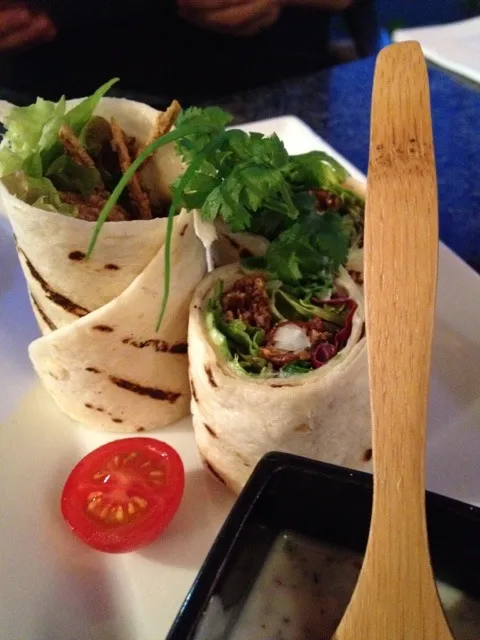 soft shelled crab wrap|lauren shannonさん