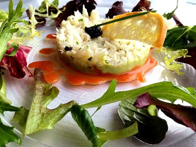 Snapdishの料理写真:crab avacado salad|willzさん