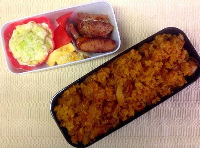 Snapdishの料理写真:チキンライス弁当|Cabezon.Nakamuraさん