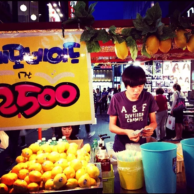 Snapdishの料理写真:fresh lemonade 💗 seoul!|shuntaさん