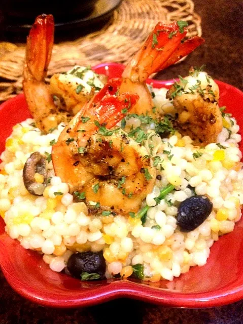 Black Pepper Shrimp with Couscous|Taste-New Americanさん