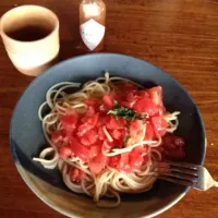 トマト冷水パスタ|あすかさん