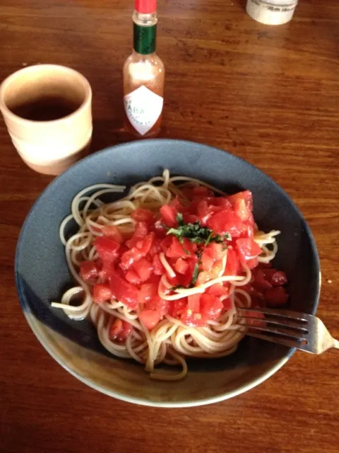 トマト冷水パスタ|あすかさん