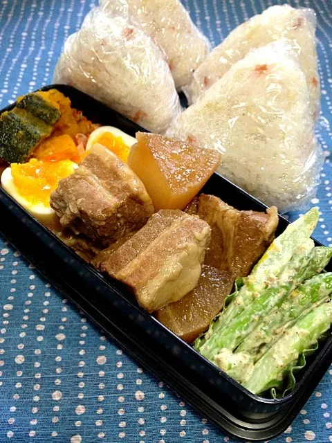 豚角煮弁当|ぴよさん