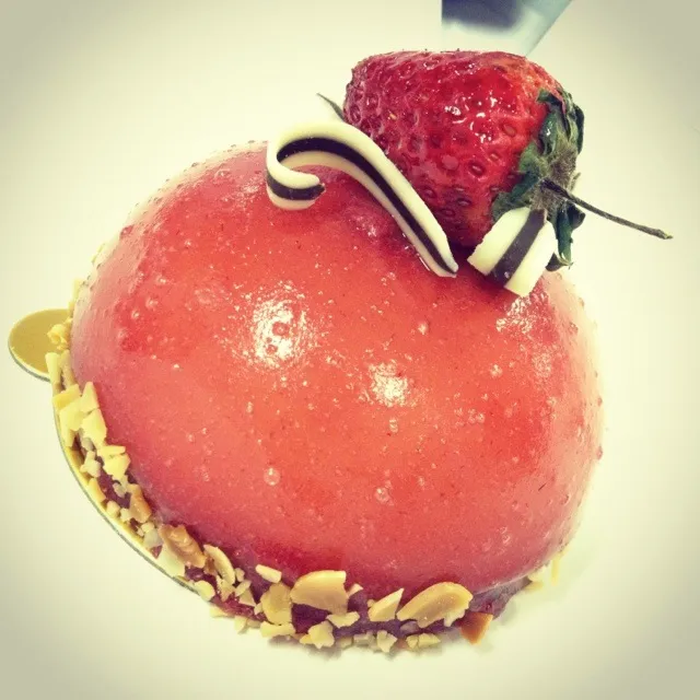 Strawberry Mousse Cake 🍓|Princess Staceyさん