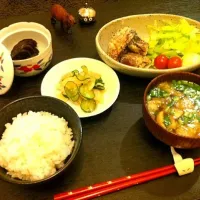 Snapdishの料理写真:なんか揚げ物食べたくなったゆえ竜田揚げ(￣▽￣)ひさびさに揚げ物した！|てつこさん