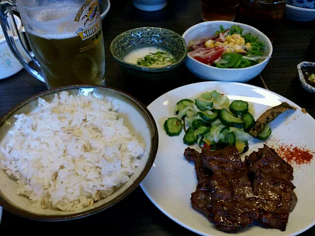 牛タンヘルシー定食|サリサさん