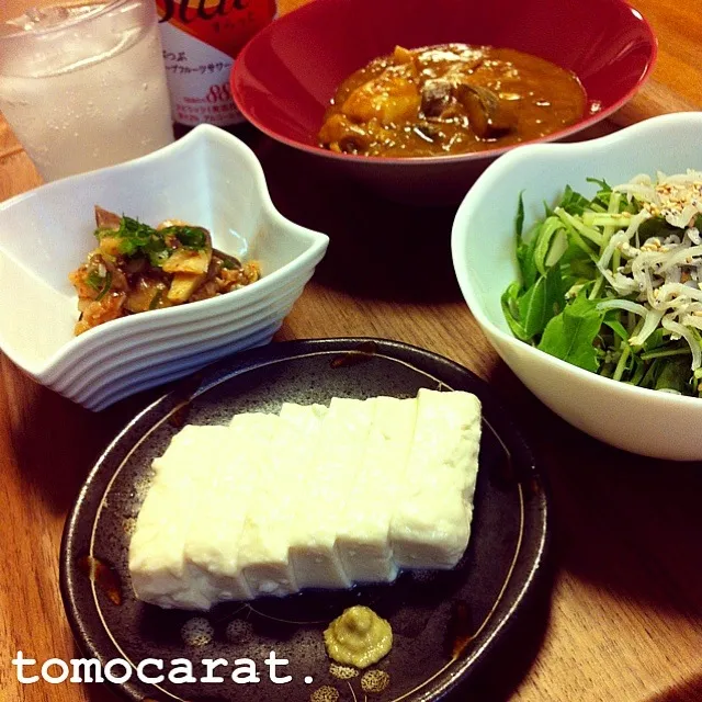 こちらが5日間熟成させた塩麹漬け豆腐|tomocarat.さん