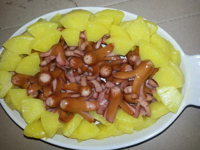 Classic Appetizer - Sausage anf pineapple|Yipさん