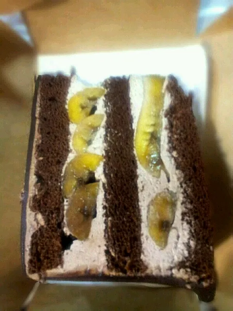 banana chocolate cake|kelly limさん