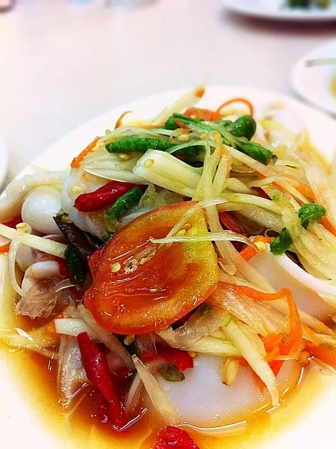 Snapdishの料理写真:Thai papaya salad : Somtam|YNGさん