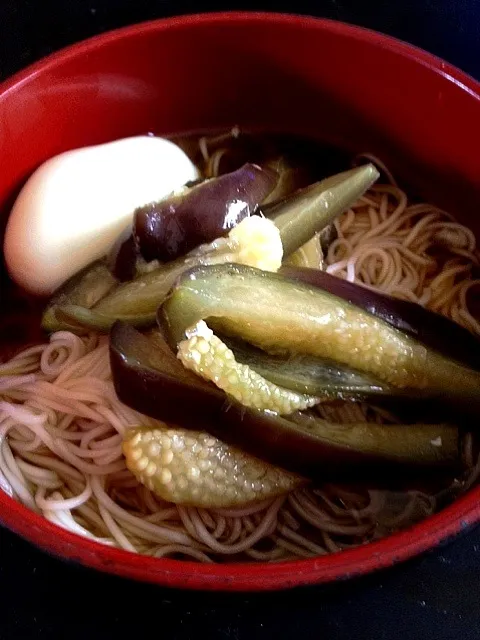 Snapdishの料理写真:茄子そうめん|yukaさん