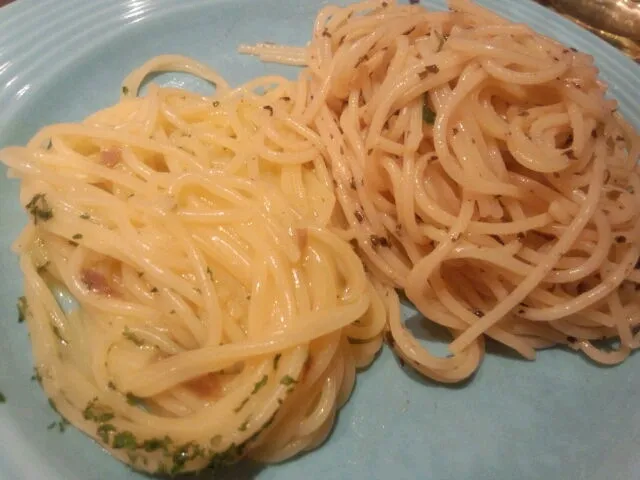 カルボナーラ＆梅しそマヨネーズ|ciiiii!さん