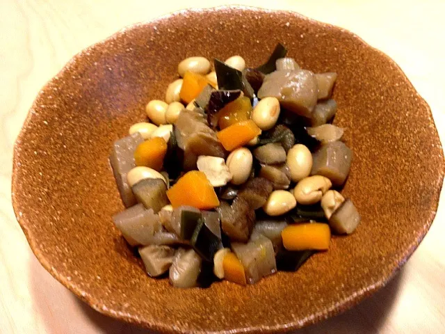 五目豆 Cooked beans with various vegetables|mariさん