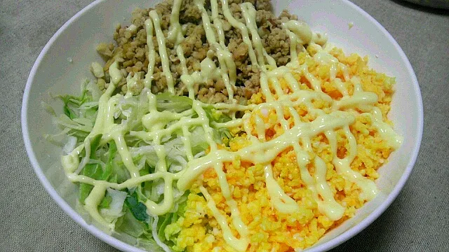 豆腐そぼろ丼|まいたむさん