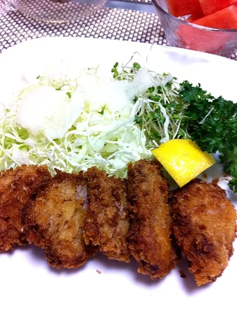 ヒレカツ定食♡|純子さん