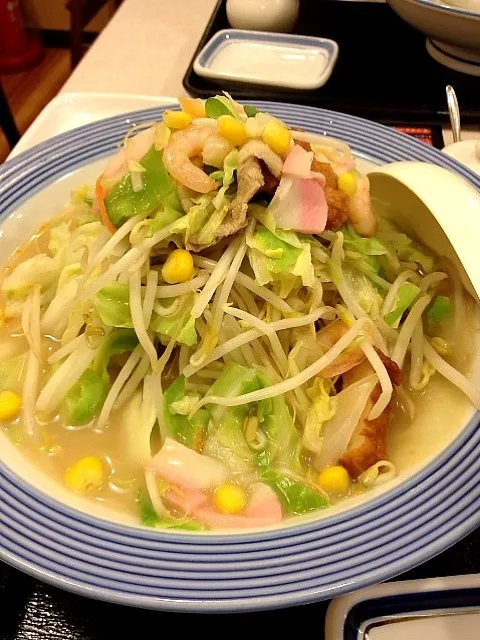 野菜たっぷりちゃんぽん麺|はちのすけさん