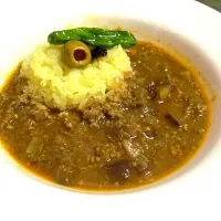 Snapdishの料理写真:ナスのキーマカレー|din maoさん