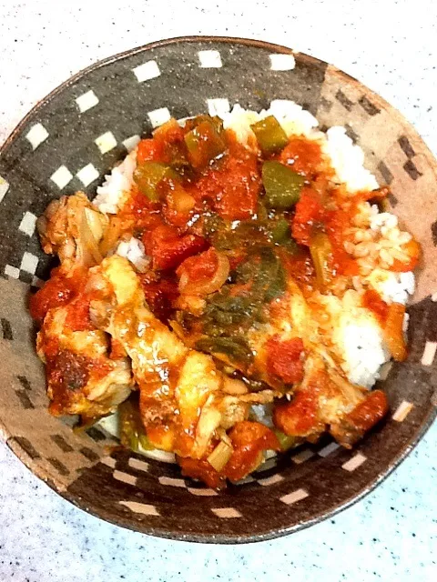 chicken legs and rice|Kirsten Adachiさん