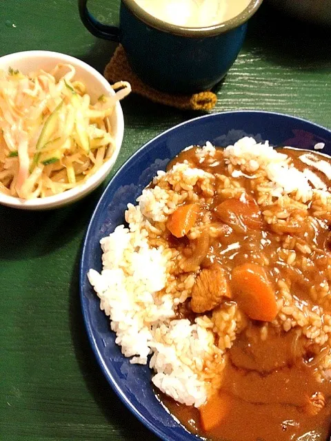 カレーともやし中華|アイさん