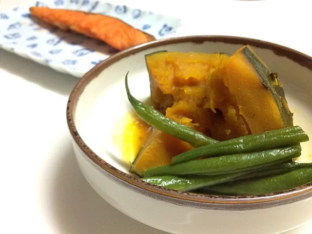 かぼちゃの煮物|たきゃたさん