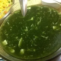 spinach soup|ysteen tanさん