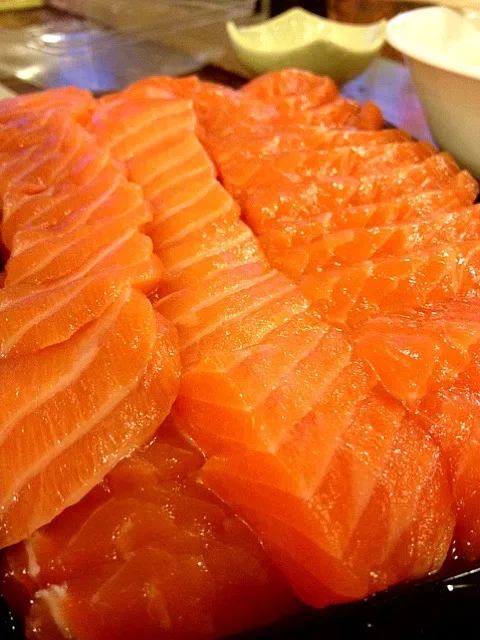 Snapdishの料理写真:Raw Salmon|I make food look good. 😎さん