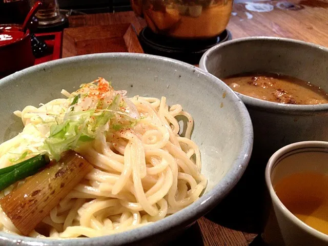 ゆず麺のモツ煮つけ麺二玉|kutsuna ippeiさん