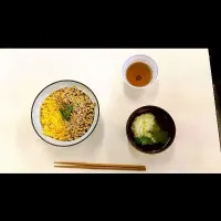 調理実習＊三色丼|ちぃさん