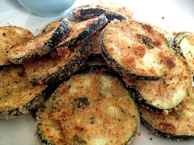 homegrown breaded zucchini|Liane Lattoさん