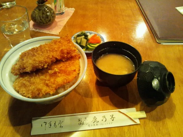 小鹿野町のわらじカツ丼|加賀元子さん