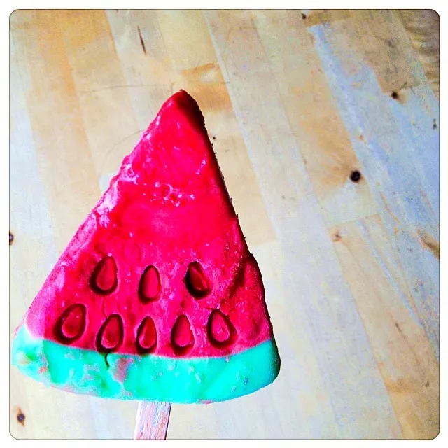 watermelon icecream|lulaさん