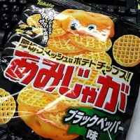 Snapdishの料理写真:あみじゃが ポテトチップス☆|Yukiさん